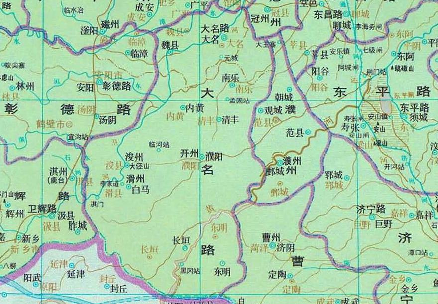 濮陽最新地圖，城市發(fā)展與地理變遷的見證者