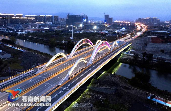 蒼南靈溪大橋最新建設(shè)進(jìn)展，橋上的快樂(lè)時(shí)光